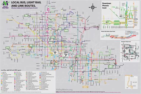 Printable Phoenix Street Map