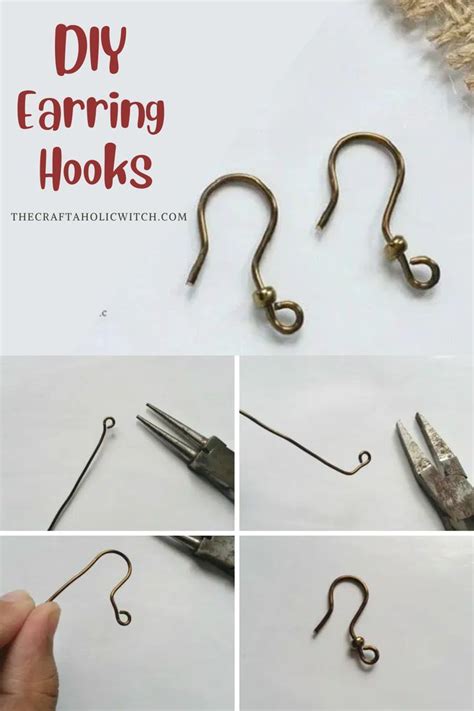 How To Make Earring Hooks Step By Step Diy Tutorial How To Make