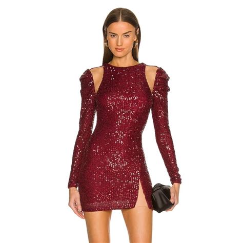 Michael Costello Dresses Michael Costello X Revolve Canal Mini Dress In Burgundy Poshmark