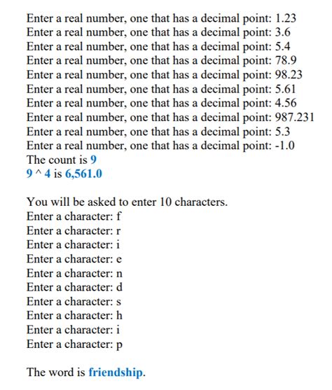 Solved Using A For Loop To Call A Character Method Multiple Times