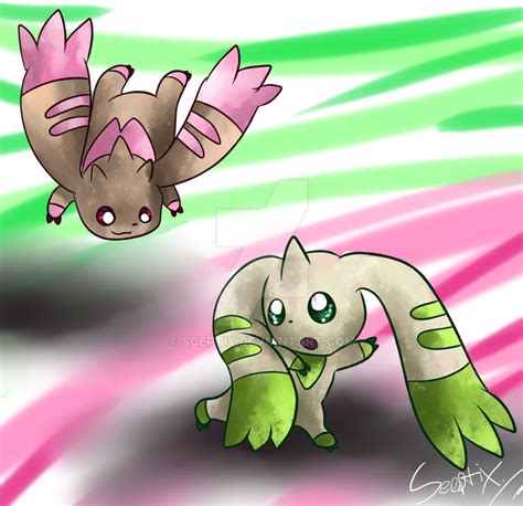 Terriermon and Lopmon! by SceptiX on DeviantArt