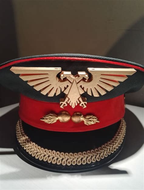 Warhammer 40k Commissar Hat Косплей