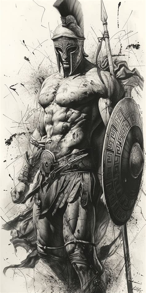 Spartan In 2024 Warrior Concept Art Greek Warrior Spartan Warrior