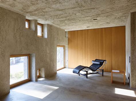 Concrete House In Switzerland Looks Like A Block Of Swiss Cheese Curbed