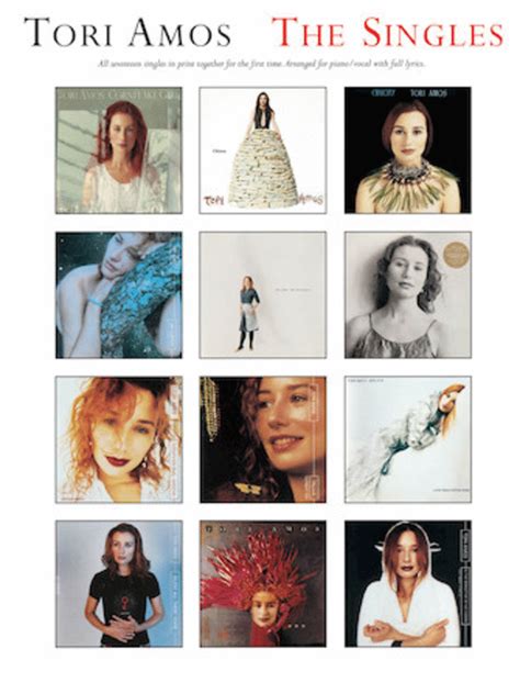 Sheet Music Tori Amos The Singles Piano Vocal And Guitar