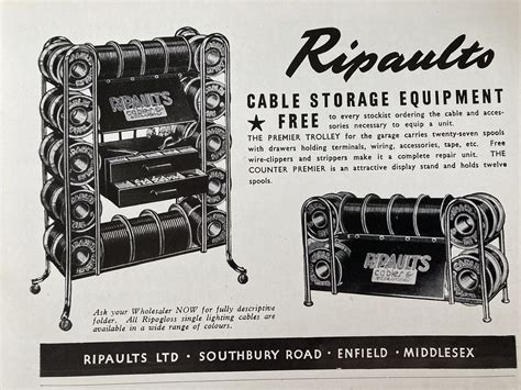 Advert From My Old 1953 Bookripaults Cables They Were In Flickr