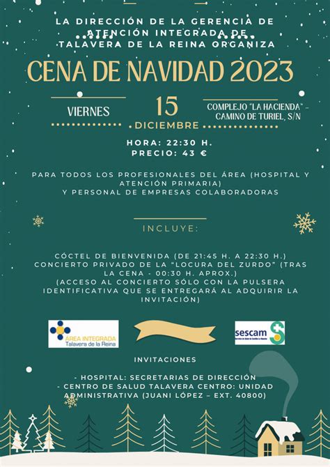 PROGRAMA DE NAVIDAD 2023 GAI TALAVERA Área Integrada de Talavera