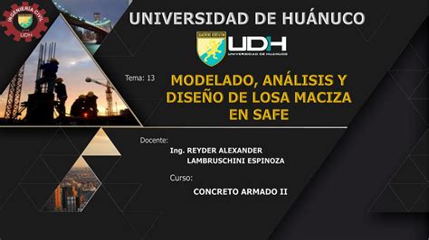 Análisis y diseño de Losa Maciza en SAFE Apuntes de Ingenieria Civil