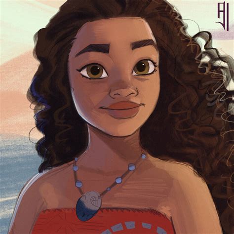 Moana Fanart by AnjeloArt on DeviantArt