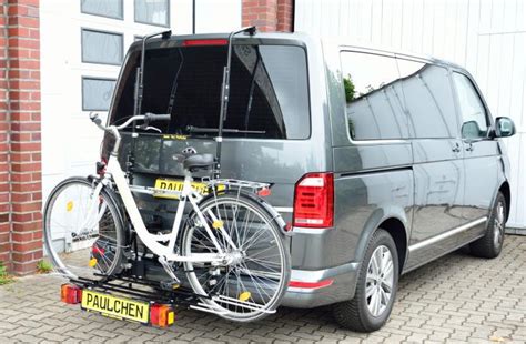 Fahrradtr Ger F R Vw Bus T Mit Chromzierleiste Paulchen Hecktr Ger