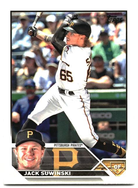 Topps Jack Suwinski Pittsburgh Pirates Ebay