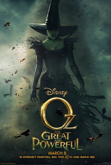 Animated Poster For Sam Raimi S Oz The Great And Powerful Scannain