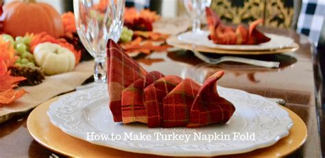 How To Fold A Cloth Napkin Like A Turkey At Janet Rice Blog