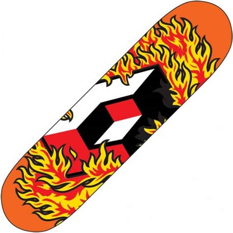 Consolidated Skateboards Consolidated Fire Cube Deck 75 Skateboard