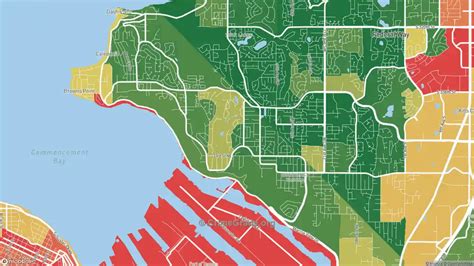 The Safest And Most Dangerous Places In Northeast Tacoma Tacoma Wa