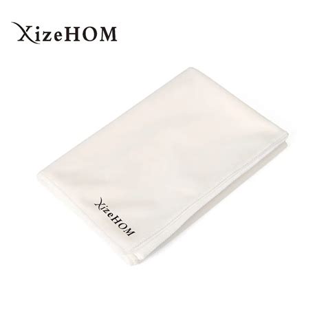 Xizehom Extra Large Microfiber Glass Polishing Cloth By Trendy Bartender 50x70 Cm White Premium