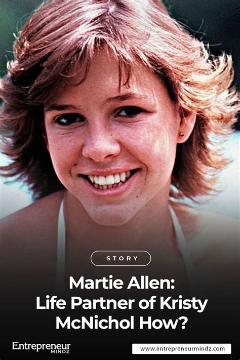 Martie Allen: Life Partner of Kristy McNichol How? | Kristy mcnichol, Life partners, Child actors