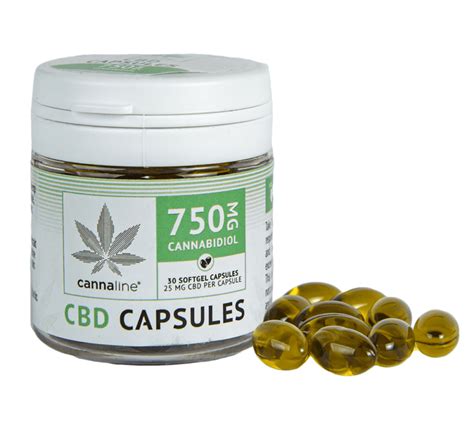 Канабидиол капсули CBD Изолат 750 mg Cannaline PharmPedia