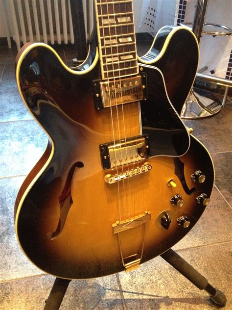 Es 345 Reissue Custom Shop Vintage Sunburst Gibson Audiofanzine