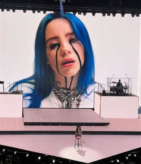 Billie Eilish Performing In Dublin Ireland At The 3Arena On June 4th