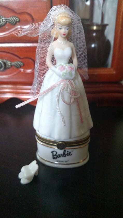 Glass Barbie Wedding Trinket Made In 2000 Barbie Amino