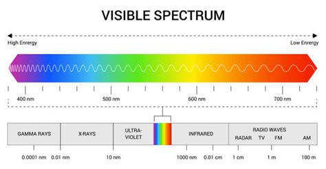 Visible Light Spectrum Circle