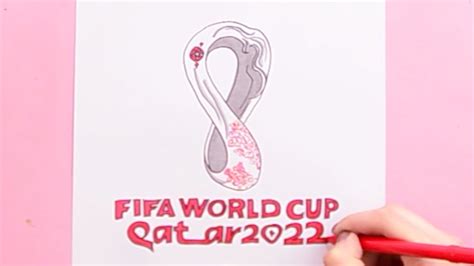 Cómo dibujar el logo de la Copa Mundial de la FIFA Qatar 2022