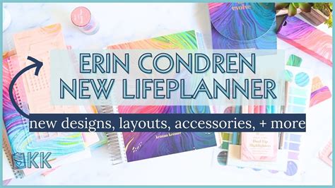 Erin Condren NEW EttaVee Evolve Compact Vertical LifePlanner Unboxing