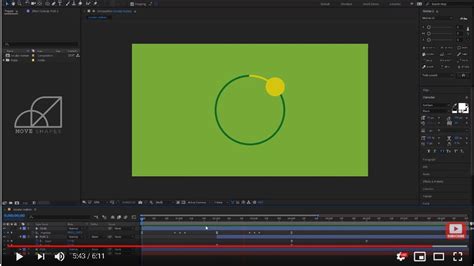 Object Along Path Animation After Effects Tutorial After Effect