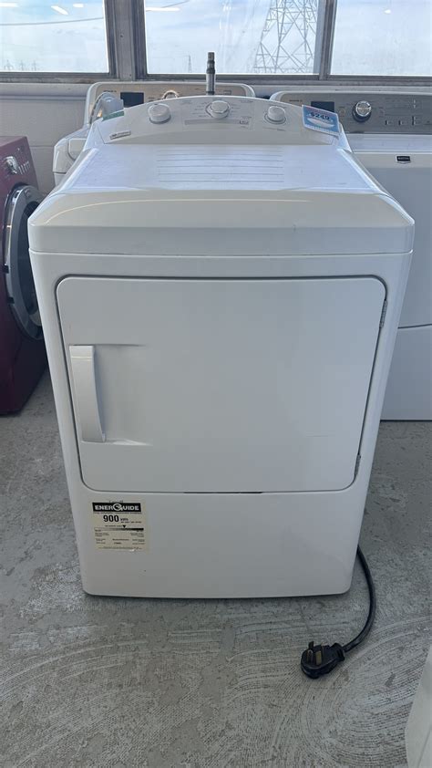 C S Cheuse Ge Blanche Top Load Dryer White Electros Fabuleux