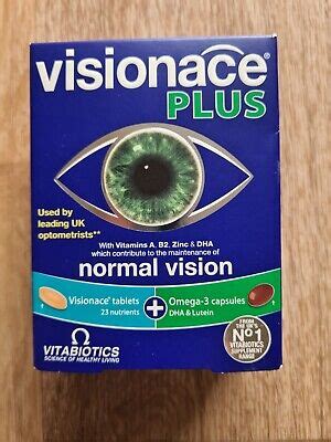 Vitabiotics Visionace Plus For Healthy Eyes Good Vision Tablets