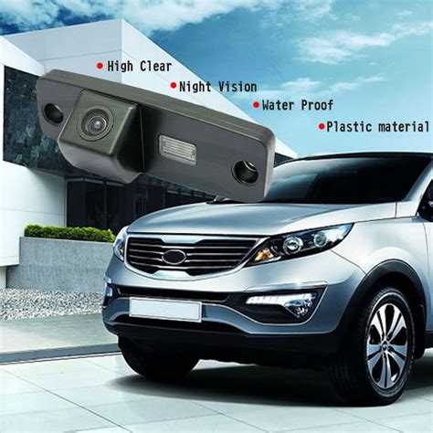 Ccd Sensor Car Reverse Rear View Backup Parking Camera Kit For Kia