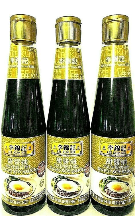 Lee Kum Kee Sweet Soy Sauce 14 Oz Pack Of 3 Other Sauces