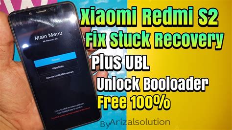 Fix Stuck Mi Recovery Xiaomi Redmi S2 Ysl After Update Install Rom