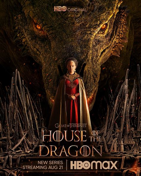 House Of The Dragon Season 1 Poster Rhaenyra Targaryen And Syrax