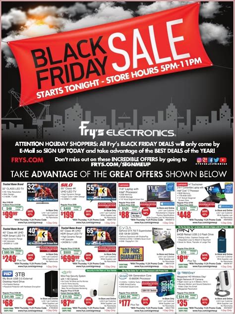 Fry's Electronics Black Friday Ad 2016