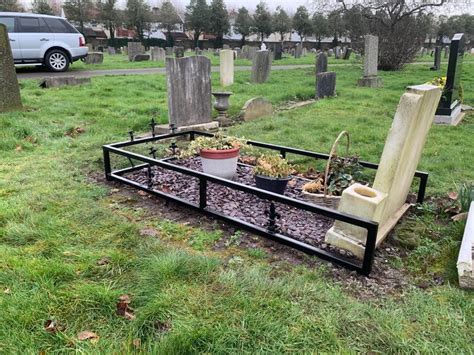 Burial Plot Grave Surrounds West Derby Forge For Wrought Iron Gates