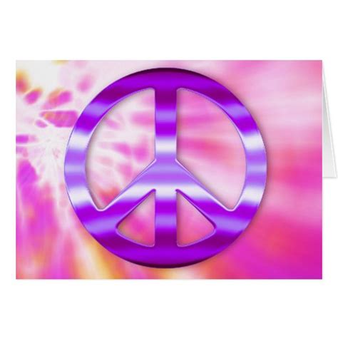 Pretty Purple Peace Sign | Zazzle