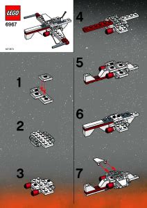 Instrukcja Lego Set Star Wars Mini Arc Starfighter