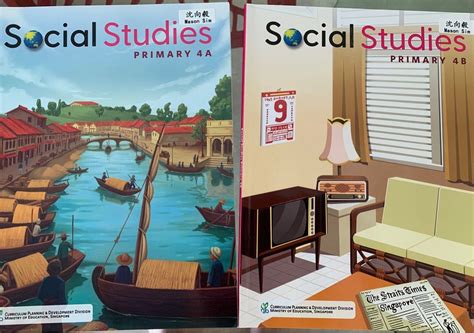 P4 social studies textbooks, Hobbies & Toys, Books & Magazines, Textbooks on Carousell