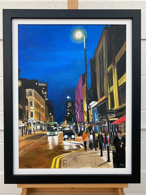 Angela Wakefield Deansgate In The Rain Manchester City Street Scene