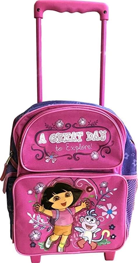 Dora The Explorer 12 Rolling Backpack Atelier Yuwaciaojp