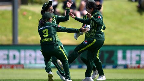 Pakistan Women Create History Register First Ever T20i Series Win Over