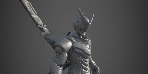 Genji sentai skin STL for print 3D model 3D printable | CGTrader