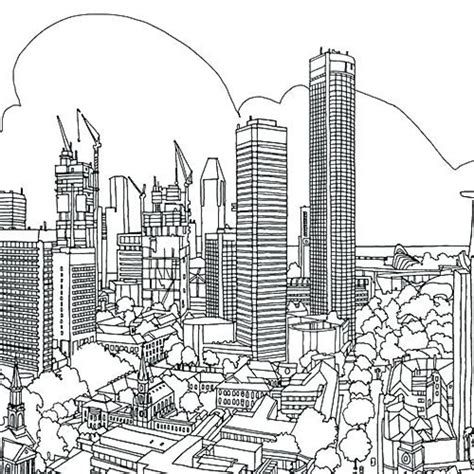 New York Coloring Pages At Free Printable Colorings