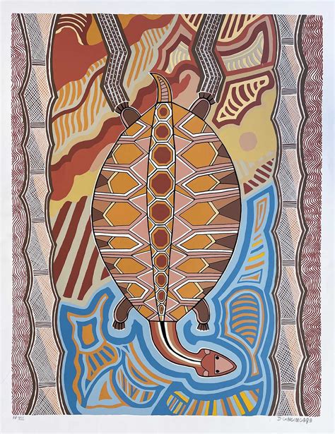 Aboriginal Art Animals Turtle