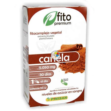 FITO PREMIUM CANELA 30 CAPSULAS PINISAN