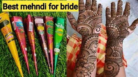 Best Mehndi Cone For Bride 👰best Mehndi Cone Youtube