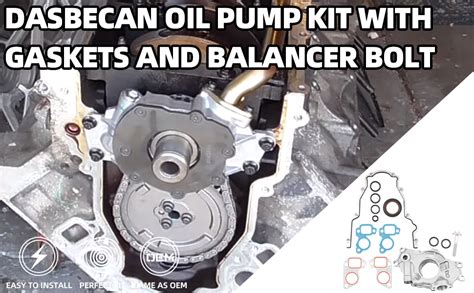 Amazon Dasbecan M Hv High Volume Melling Oil Pump Kit Compatible