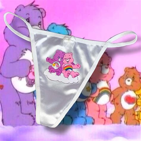 Care Bears Women S White Panties Depop